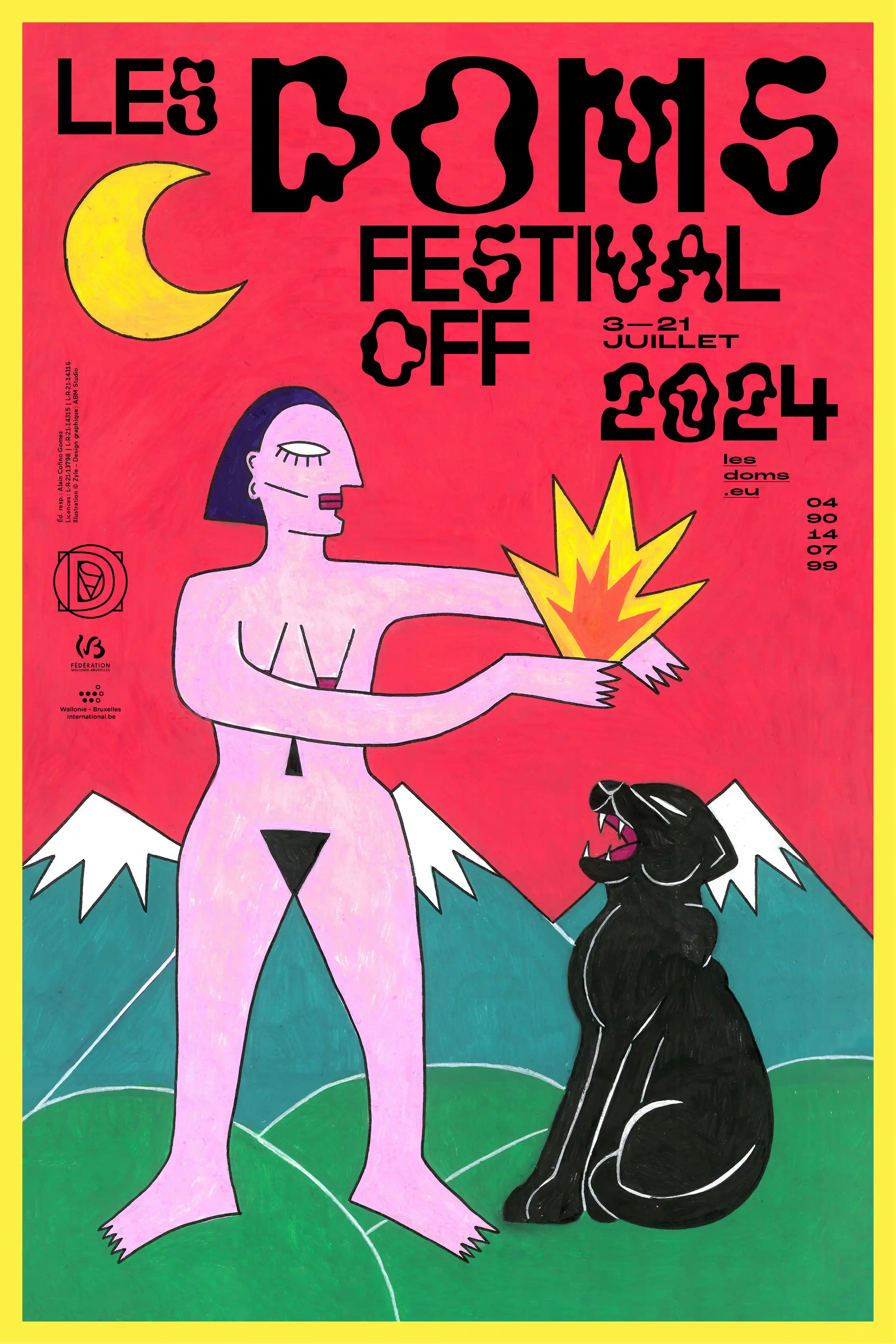 2025/07 affiche pour Les Doms Avignon OFF